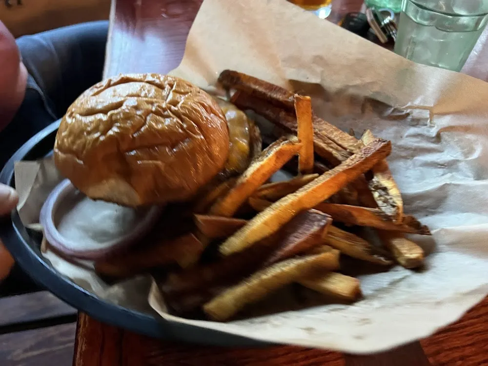 Cheeseburger and Fries